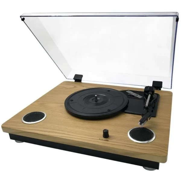 AKAI Turntable Wood Finish