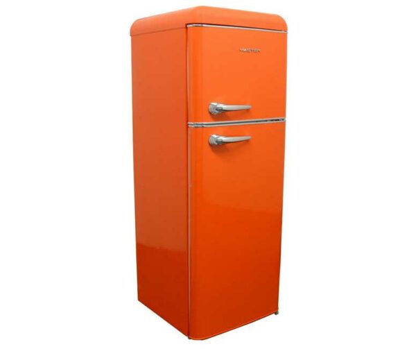 Master Digital Class 240 Orange Fridge Freezer