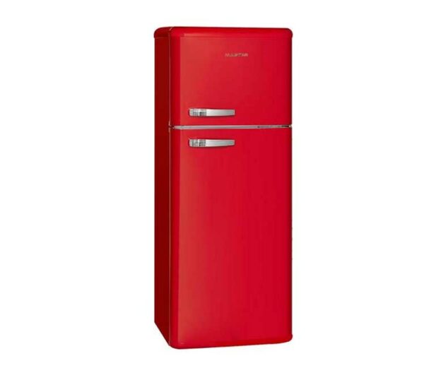 Master Digital Class 240 Red Fridge Freezer