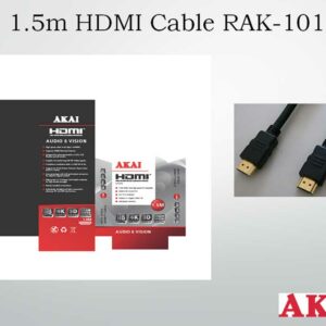 AKAI HDMI Cable High speed 3D compatible 1.5m RAK-1015